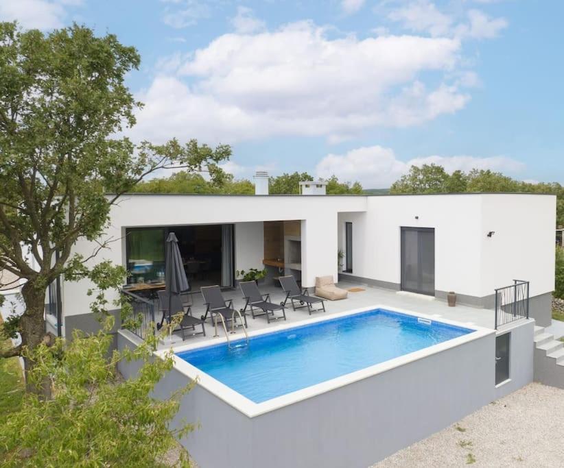 Traumhafte Villa Dubi Bei Labin Labin  Exterior foto